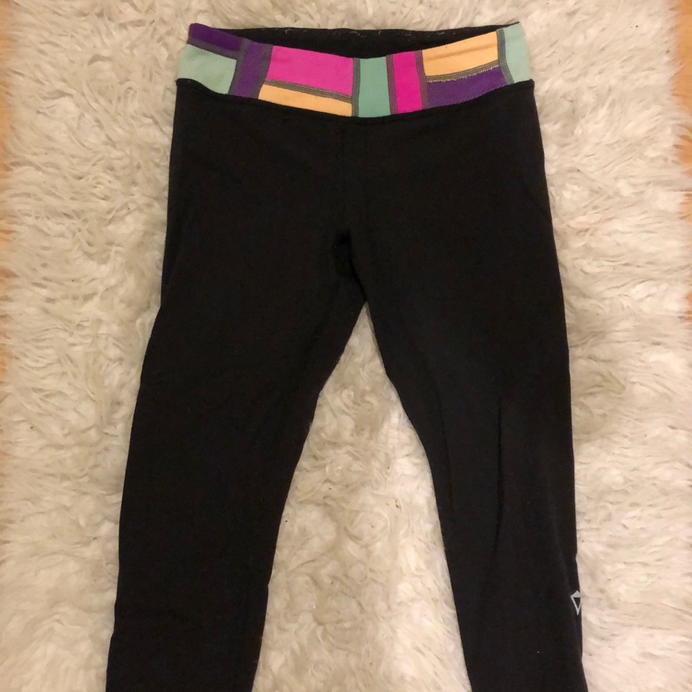 Ivivva Rhythmic Crop Tights Leggings